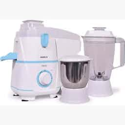 Havells Rigo 2 Jar 500W Juicer Mixer Grinder (White-Light Blue)