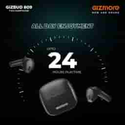 Gizmore TWS 809 Bluetooth 5.0 in-Ear Wireless Earbuds