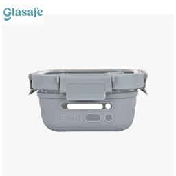 GLASAFE FRESH GRIP TIFFIN   SHOOTING SLATE 320ML-GRAY COLOR