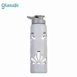 GLASAFE CLEAR GRIP  WATER BOTTLE 750ML - GREY COLOR