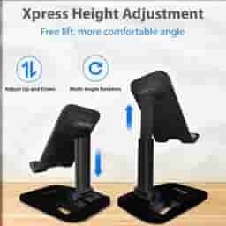 Gripp Magic Stand For All Mobile Phones Devices (Black)