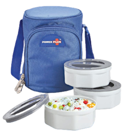 Zippy Lunch Bag 3 Containers (Plastic)