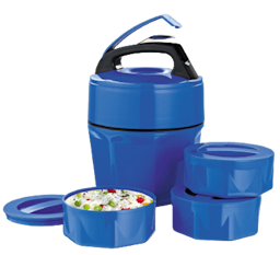 Octomeal Lunch Box 3 Containers (Plastic)