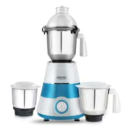 Borosil Supermax 750 W Mixer Grinder Blue