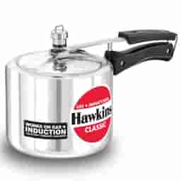 Hawkins 3L Classic Induction Base Pressure Cooker Tall Design