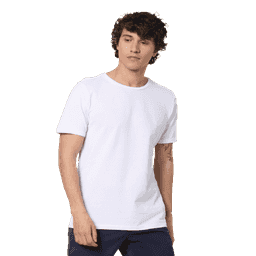 Jack and Jones Jesper Round Neck Men's T Shirt - White