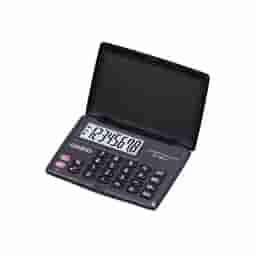 Casio LC-160LV Portable Calculator with Flap Cover