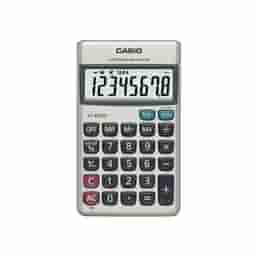 Casio LC-403TV Portable Calculator with Metal Faceplate