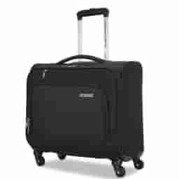 American Tourister Alvin Sp Rolling Tote- Black