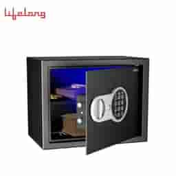 Lifelong LLHSL08 22Litres Home Safe Electronic Locker with LED Light | Digital Security Safe for Home & Office with Motorized Locking Mechanism - 0.8 Cubic Feet, (1 Year Warranty, Black)