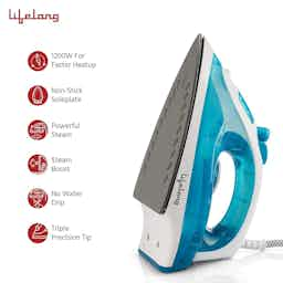 Lifelong Pearl Steam Iron 1200 W