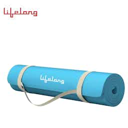 Lifelong  Yoga mat for Women & Men EVA Material 4mm Sea Green