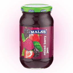 Mala's Mixed Berry Jam 500g Glass Jar