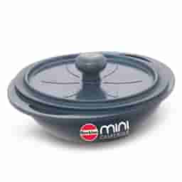 Hawkins 0.75 Litre Mini Round Casserole with Lid - Grey