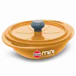 Hawkins 0.75 Litre Mini Round Casserole with Lid - Yellow