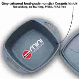 Hawkins 0.75 Litre Mini Square Casserole with Lid - Grey