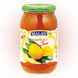 Mala's Mango Jam 500g Glass Jar