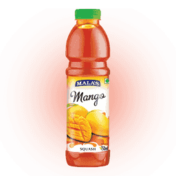 Mala's Mango Squash 750ml Pet Bottle