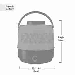 Milton Kool Musafir 15000 ml Insulated Water Jug