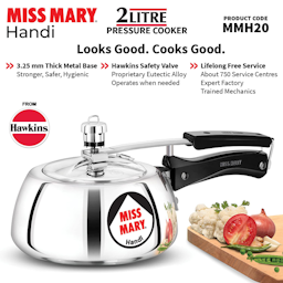 HAWKINS 2 LTR MISS MARY PRESSURE COOKER