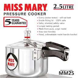 Hawkins 2.5 Litre Miss Mary Pressure Cooker