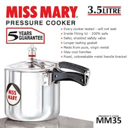 Hawkins 3.5 Litre Miss Mary Pressure Cooker