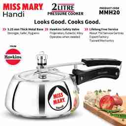 Hawkins Miss Mary 2 Litre Handi Pressure Cooker