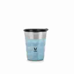 Vaya Stainless Steel Pop Cup without Hole - Blue