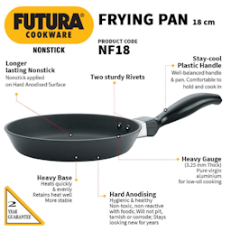 Hawkins NF18 Futura Nonstick Frying Pan