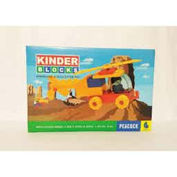 Peacock Kinder Blocks Helicopter Set