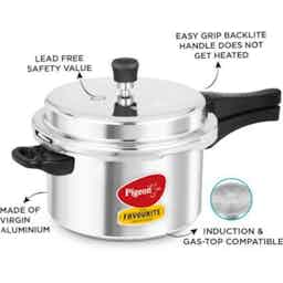 Pigeon Favourite Al Outer Pressure Cooker 5 Ltr