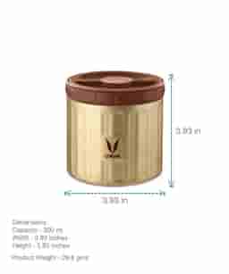 VAYA Preserve Meal Container - 300 ml - Gold