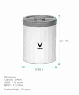 VAYA Preserve Meal Container - 500 ml - White