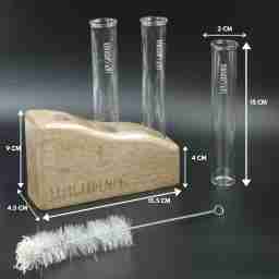 Lazy GardenerTimber Grove Trio Table Top Test Tube Planter