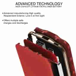 Powerup Elegance Slim 10000mAh Power Bank Aluminium (Red)