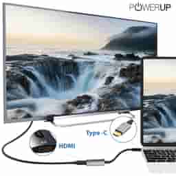 Powerup Mini TypeC To HDMI Adapter