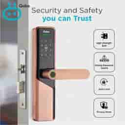 Qubo Select Lock by HERO GROUP 5-Way Unlocking Fingerprint Pincode Mobile App Smart Door Lock