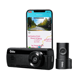 Qubo Smart DashCam PRO 4K (Front & Rear)