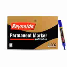 Reynolds Permanent Marker Blue Pack Of 10