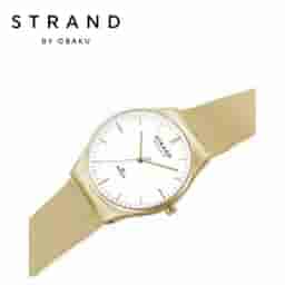 Strand by Obaku Mason Lille Gold Women's Watch - S717LXGWMG