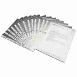 Solo Standerd Sheet Protector A4 Size Set of 100 Pack of 100