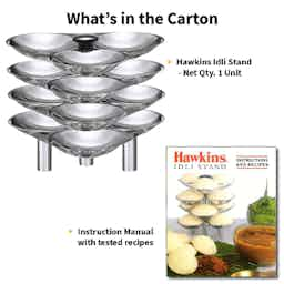 Hawkins Stainless Steel Idli Stand - 12 Idlis