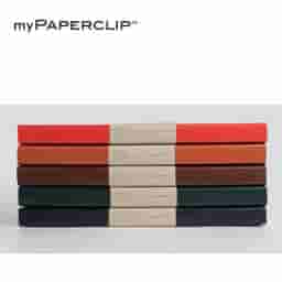 myPAPERCLIP Signature Series A5 192Pg (Black, Brown Green, Red,Yellow)