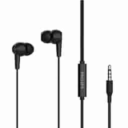 Philips Wired in-Ear Earphone with mic Black