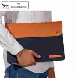 Backbencher Navy Xavier Laptop Sleeve