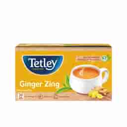 Tetley Flavour Tea 50's Bags Ginger