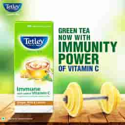 Tetley Ginger Mint Lemon Tea 100's Bag