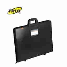 Trio Zipper Designer Case With Handle