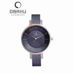 Obaku Lun Walnut Women Watch - V158LEVNMN