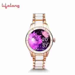 Vibez by Lifelong VBSWW810 Cacia Women Smartwatch Bluetooth Calling 1.09" HD Display|24x7 Heart Rate & SpO2 Tracking, Sleep Monitor|IP67|8+ Sports Mode|3 Days Battery Backup(1 Year Warranty, White)